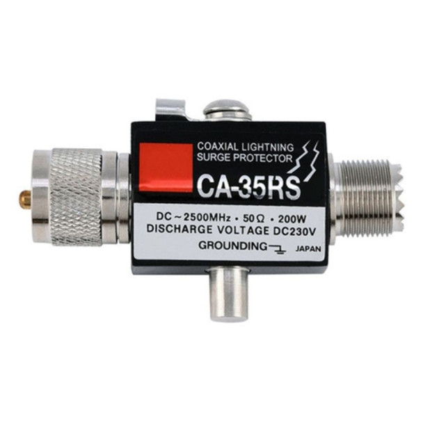 CA-35RS PL259 SO239 Walkie Talkie Radio Repeater Coaxial Lightning Antenna Surge Protector