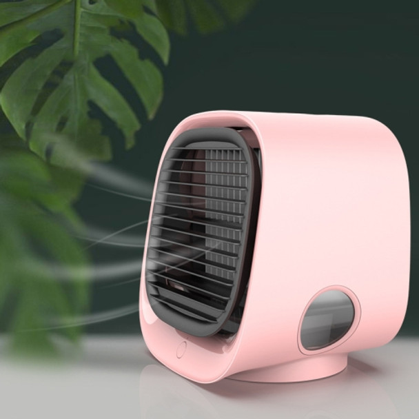 Desktop Cooling Fan USB Portable Office Cold Air Conditioning Fan, Colour: M201 Cherry Pink