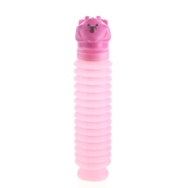 Portable Child Adult Car Outdoor Emergency Urinal(Pink Bear)