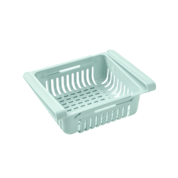 4 PCS TM18013 Refrigerator Premium Telescopic Storage Basket Egg Tray(Blue)