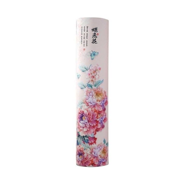 Elastic Cloth Cabinet Type Air Conditioner Dust Cover, Size:170 x 40cm(Butterflies Flowers)