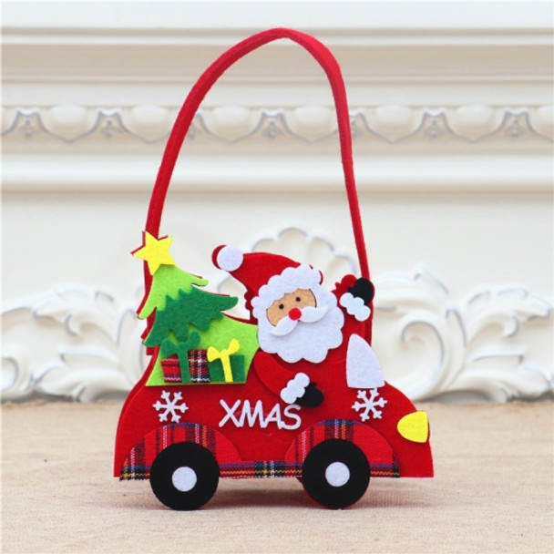 2 PCS Christmas Children Candy Bag Non-Woven Cartoon Gift Bag(Elderly)