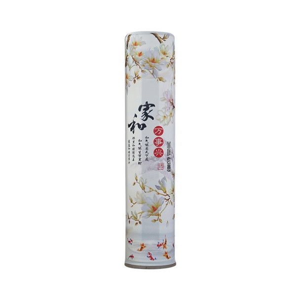 Elastic Cloth Cabinet Type Air Conditioner Dust Cover, Size:170 x 40cm(Begonia Flower)