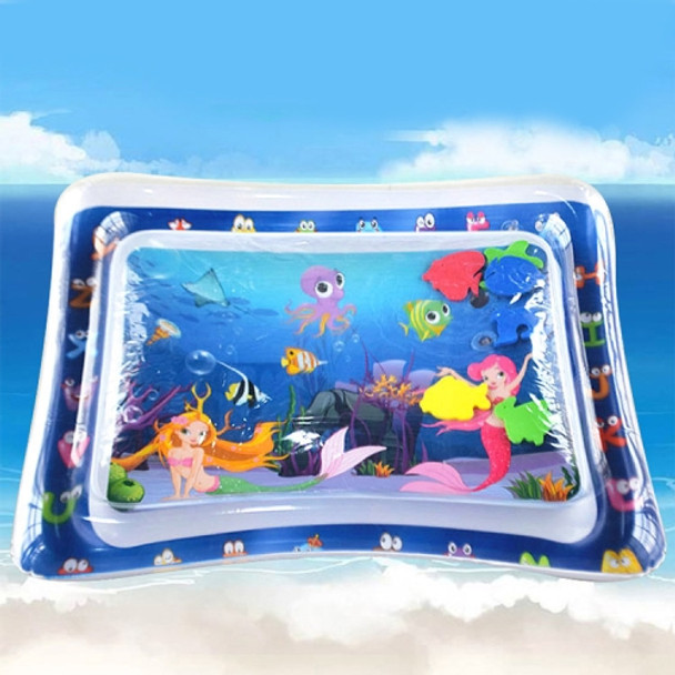 Pat Water Pad Baby Spray Water Pad Inflatable Water Pad Marine Life Mat Ice Pad, Specification: Boxed Package(Mermaid)