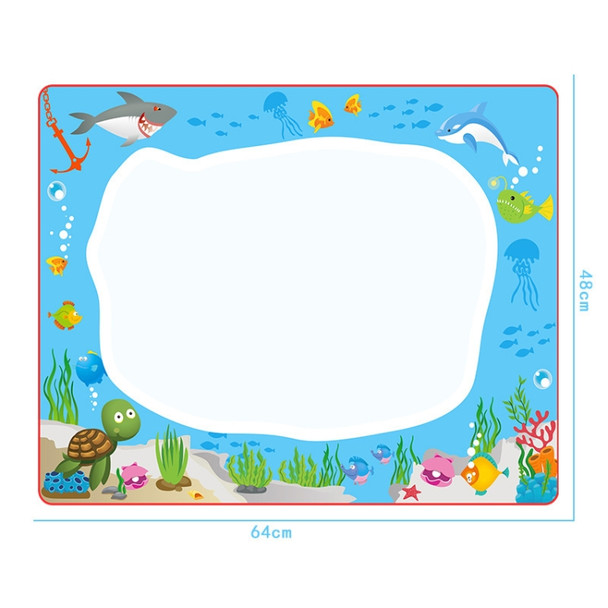 Children Magic Graffiti Water Drawing Mat, Style: Ocean