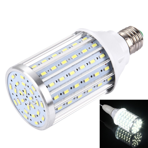 30W Aluminum Corn Light Bulb, E27 2700LM 108 LED SMD 5730, AC 85-265V(White Light)