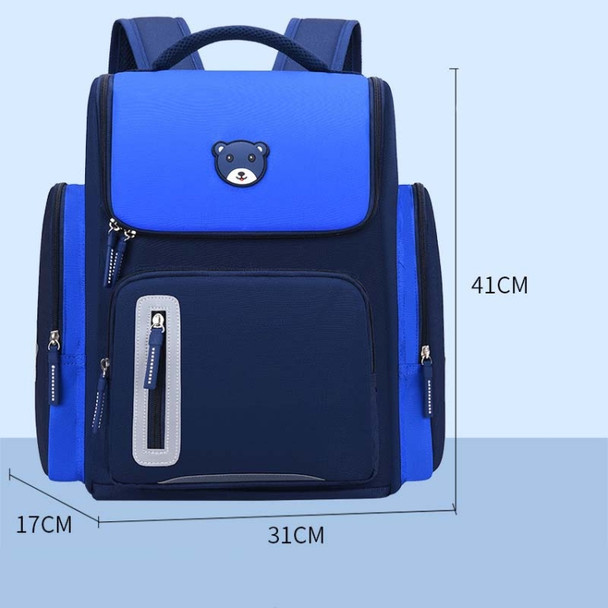 Children Schoolbag Space Bag Large-Capacity Primary School Schoolbag, Size:31x17x41cm(Sky Blue)