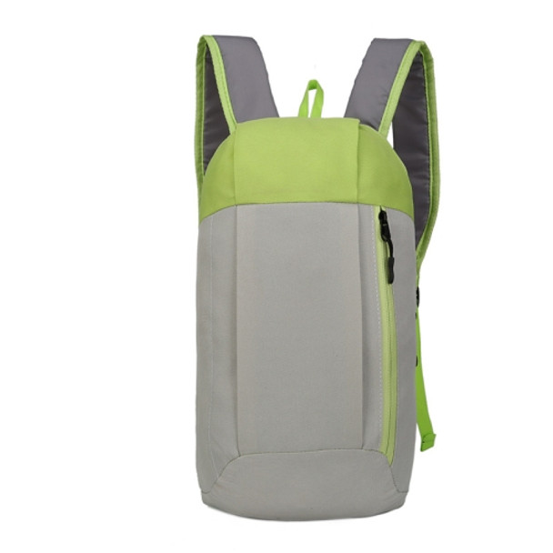 2 PCS 588 Multifunctional Lightweight Travel Backpack Leisure Backpack Folding Storage Bag(Gray Green)