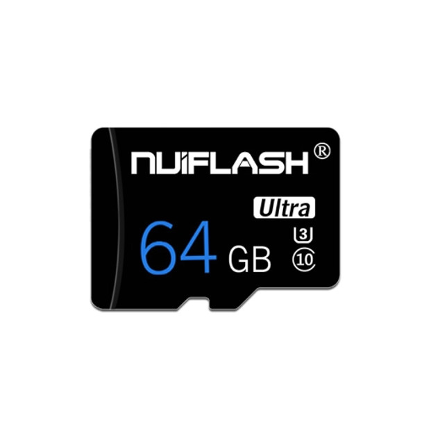 NUIFLASH C10 High-Speed Driving Recorder TF Card, Capacity: 64GB