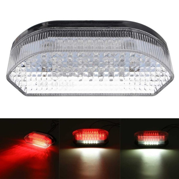 MK-285 Motorcycle LED Taillight Plate Light(Without Stand Transparent Cover)