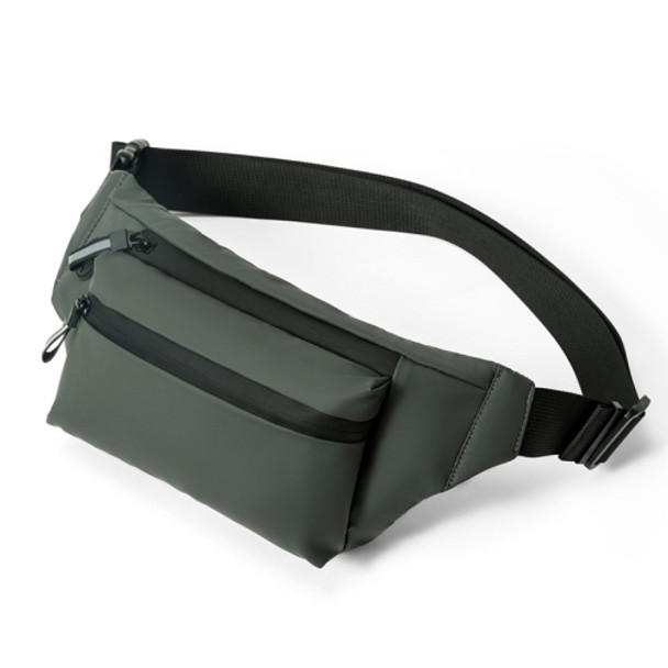 cxs-321 Adjustable Oxford Cloth Waist Bag for Men, Size: 32 x 12 x 6cm(Dark Green)