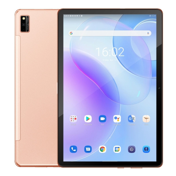 [HK Warehouse] Blackview Tab 10 Pro, 10.1 inch, 8GB+128GB, Android 11 MT8788V Octa Core 2.0GHz, Support Dual SIM & WiFi & Bluetooth & TF Card, Network: 4G, EU Plug(Gold)