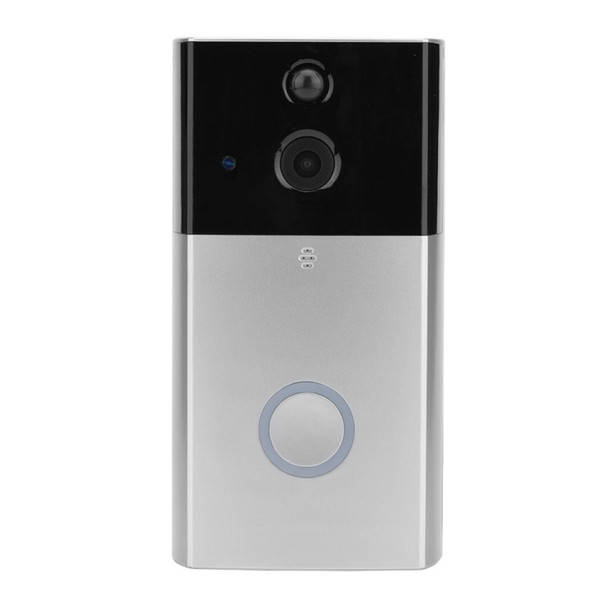 VESAFE VS-A4 HD 720P Security Camera Smart WiFi Video Doorbell Intercom, Support TF Card & Infrared Night Vision & & Motion Detection App for IOS and Android(Silver)