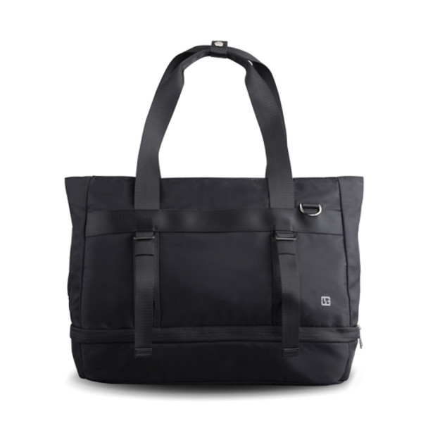 F3613W Large Capacity Sports Bag With USB Convenient Shoulder Bag(Black)