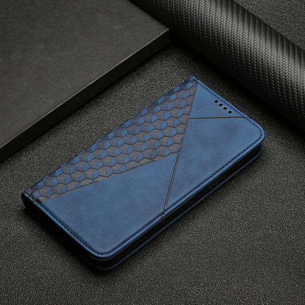 For Google Pixel 6 Skin Feel Magnetic Leather Phone Case(Blue)