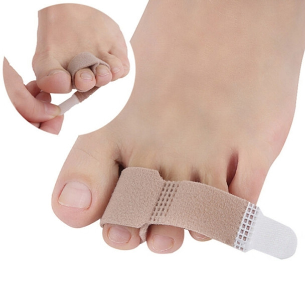 10 PCS Toe Finger Straightener Hammer Toe Hook and Loop Fastener Corrector Bandage Toe Separator Splint