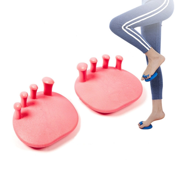 2 Pairs Thumb Valgus Corrector Arch Training Device(Red)