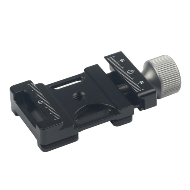 Q380 Arca Swiss Quick Release Clamp Adapter Plate Mount (Black)