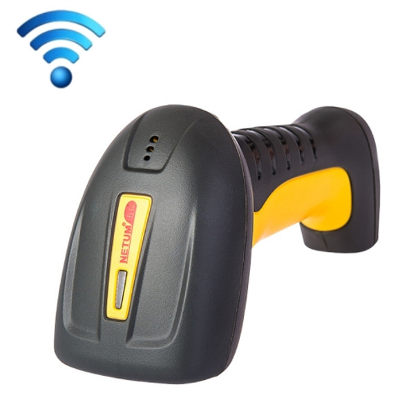 NETUM DPM Waterproof Industrial Barcode Scanner With Storage Barcode QR Code Scanner, Specification : Wireless