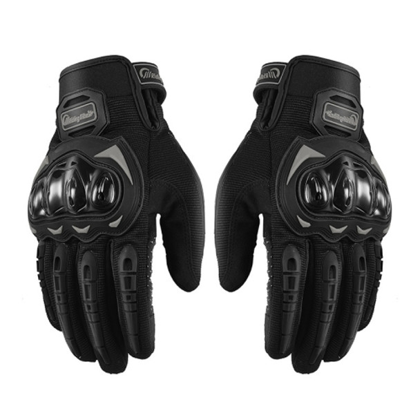 Riding Tribe MCS-17 Motorcycle Gloves Touch Screen Outdoor Riding Gloves, Size: XXL(Black)
