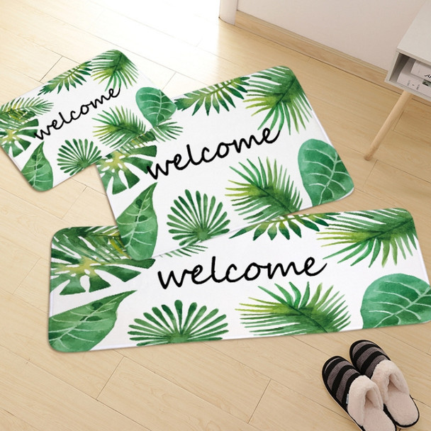 Absorbent Non-Slip Door Mat For Bedroom & Bathroom, Size:40x60cm(Welcome)