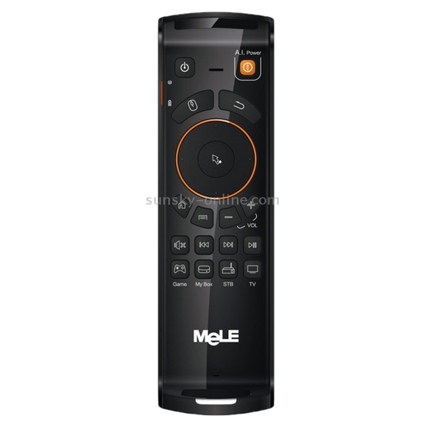 Mele F10 Deluxe 2.4GHz Fly Air Mouse Wireless QWERTY Keyboard Remote Control with IR Learning Function for Android TV Box / Notebook / PC MAC