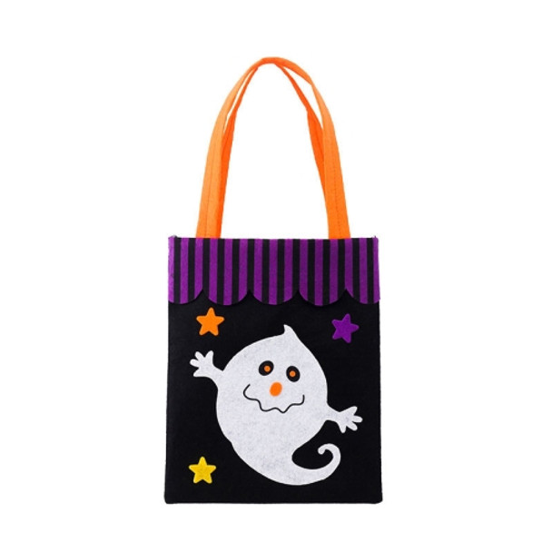 3 PCS SYSDWS05 Halloween Non-Woven Gift Candy Bag(Ghost)
