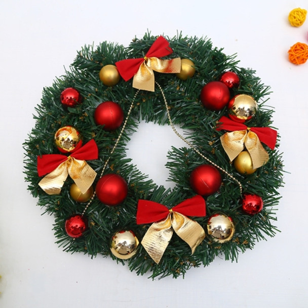 Christmas Decoration Wreath Garland Rattan Door Hanging, Specification: Chain