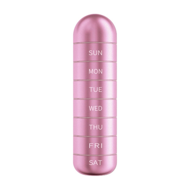 Waterproof Portable Mini Pill Box(Pink)