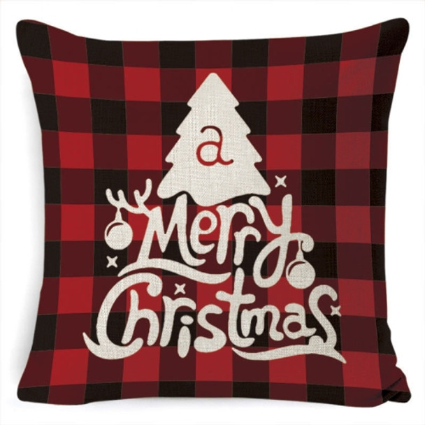 3 PCS Christmas Decoration Linen Pillowcase Without Pillow Core, Specification: 45 x 45cm(SDBZ-00125)