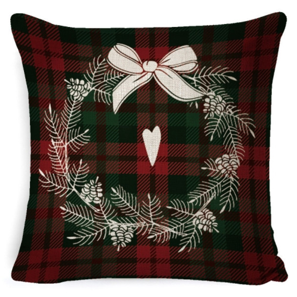 3 PCS Christmas Decoration Linen Pillowcase Without Pillow Core, Specification: 45 x 45cm(SDBZ-00117)