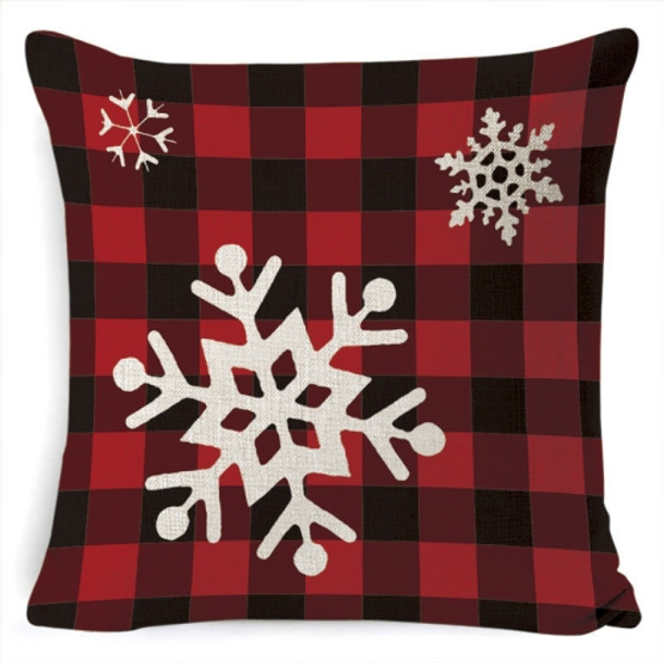 3 PCS Christmas Decoration Linen Pillowcase Without Pillow Core, Specification: 45 x 45cm(SDBZ-00120)