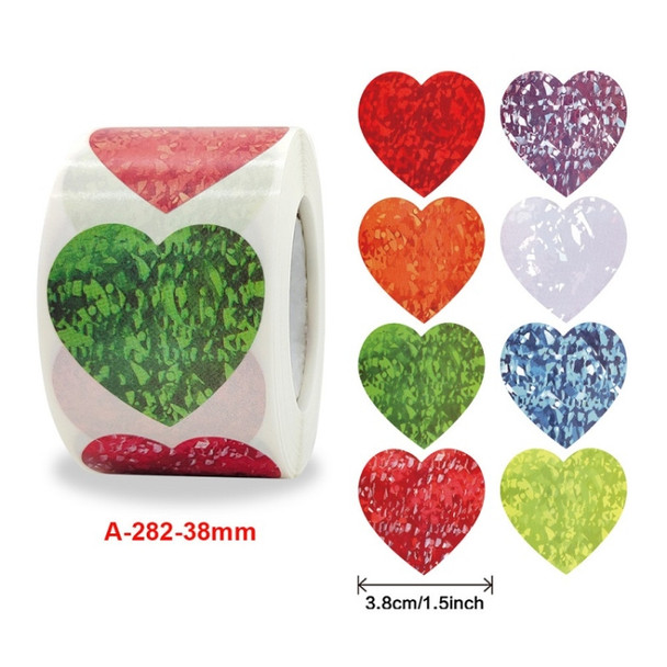 5 PCS Valentines Day Love Stickers Gift Decoration Sealing Stickers, Size: 3.8cm / 1.5inch(A-282-38)