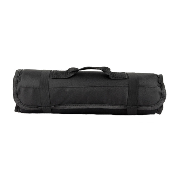 Chef Knife Storage Bag Portable Reel Knife Bag(Black)