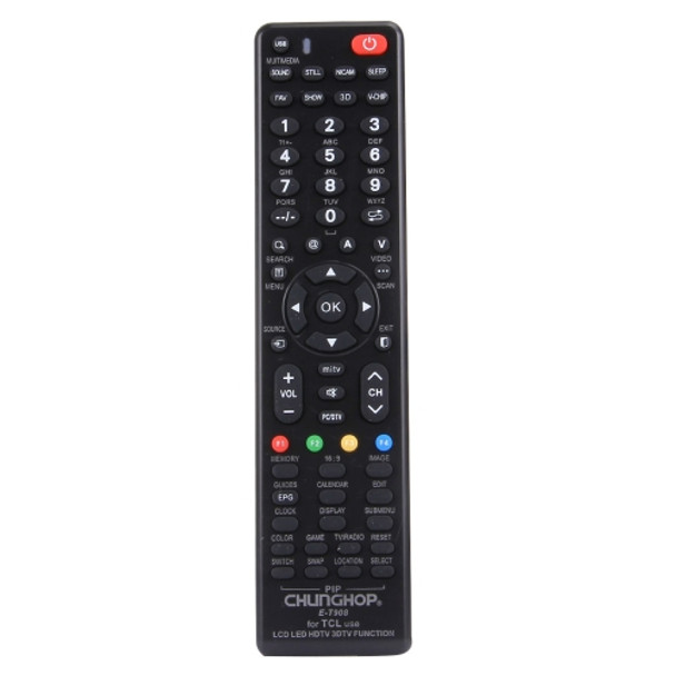 CHUNGHOP E-T908 Universal Remote Controller for TCL LED TV / LCD TV / HDTV / 3DTV