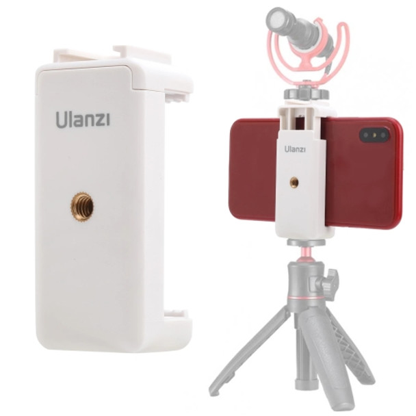 Ulanzi ST-07 Mobile Phone Mount Holder Clamp Clip(Silver Grey)