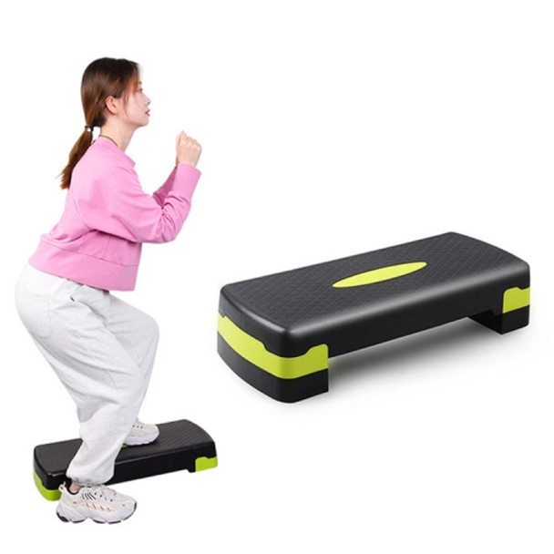 Fitness Pedal Rhythm Pedal Adjustable Sports Yoga Fitness Aerobics Pedal, Size: 78 x 30 x 10 cm( Black + Green)