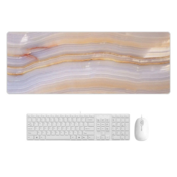 400x900x5mm Marbling Wear-Resistant Rubber Mouse Pad(Broken Marble)