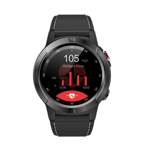 SMA-M4 1.3 inch IPS Color Touch Screen Smart Watch, IP65 Waterproof, Support GPS / Heart Rate Monitor / Sleep Monitor / Blood Pressure Monitoring(Black)