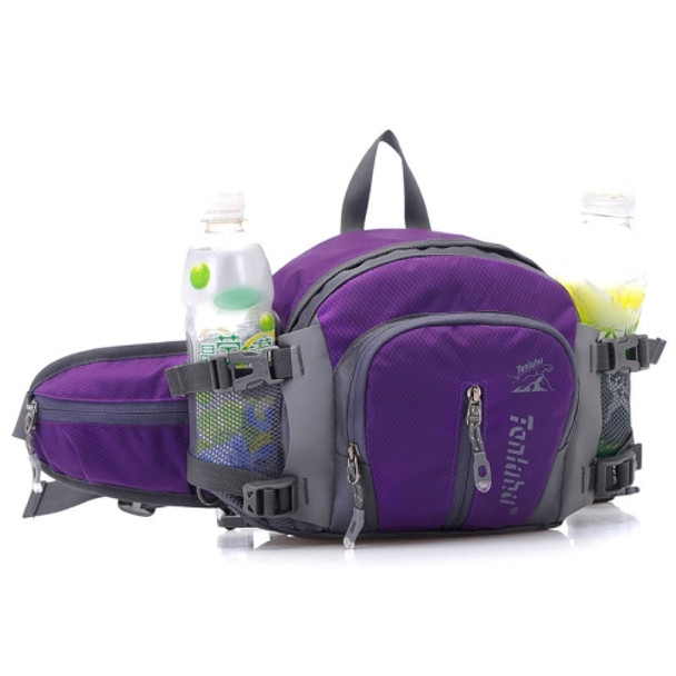 Tanluhu TLH322 Multi-Function Outdoor Waist Bag Hiking Riding Kettle Bag Travel SLR Camera Bag(Purple)
