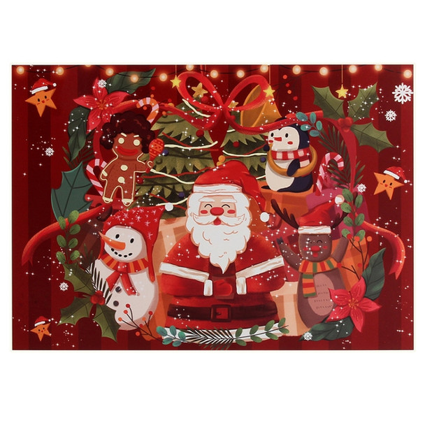 1000 Piece Adult Puzzle Christmas Theme Paper Puzzle Toy(Santa Claus)