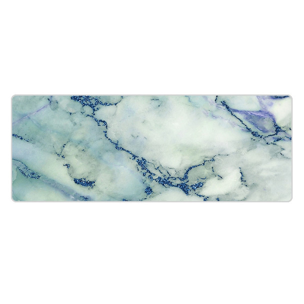 400x900x4mm Marbling Wear-Resistant Rubber Mouse Pad(Blue Crystal Marble)