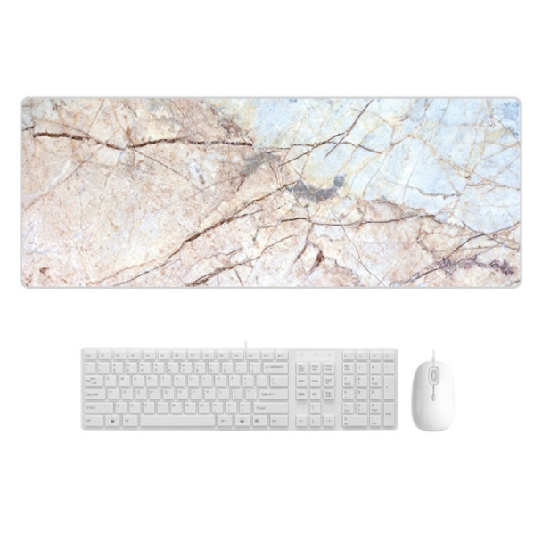 400x900x4mm Marbling Wear-Resistant Rubber Mouse Pad(Modern Marble)