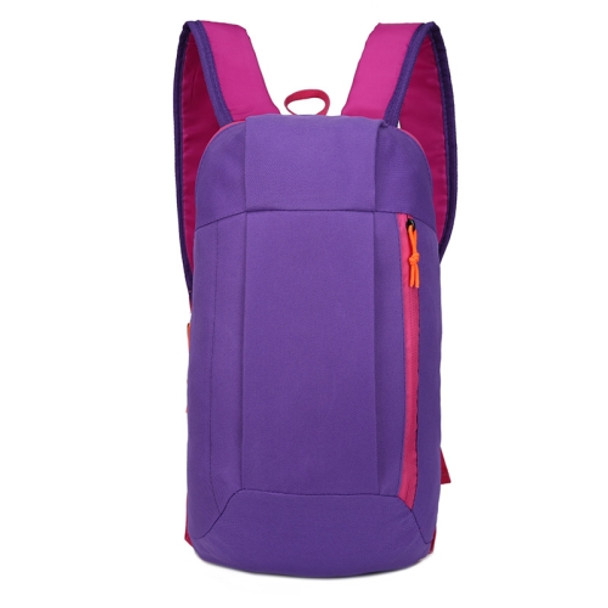 2 PCS 588 Multifunctional Lightweight Travel Backpack Leisure Backpack Folding Storage Bag(Purple)