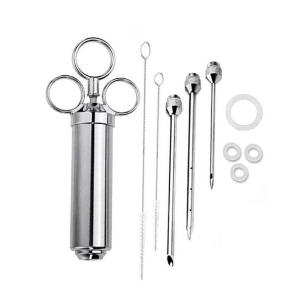 10 in 1 Stainless Steel Seasoning Turkey Syringe Kitchen Seasoning Syringe