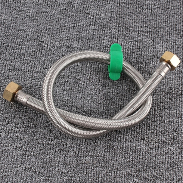 4 PCS 70cm Copper Hat 304 Stainless Steel Metal Knitting Hose Toilet Water Heater Hot And Cold Water High Pressure Pipe 4/8 inch DN15 Connecting Pipe