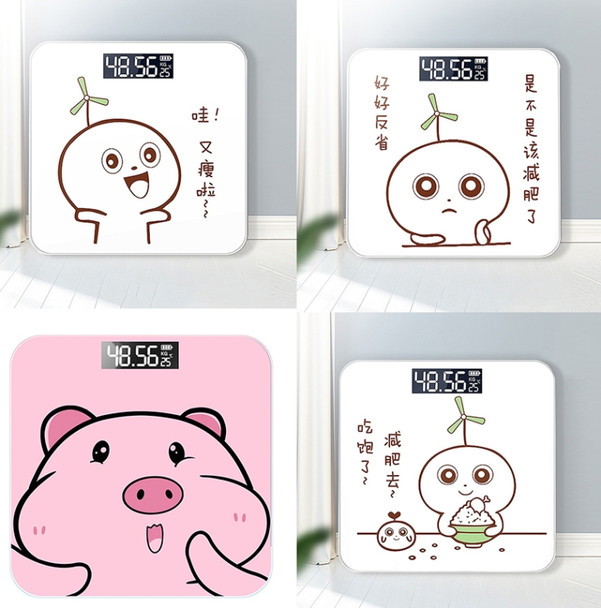 Mini Electronic Scale Home Weighing Scale Battery Stlye(Pig Peas)