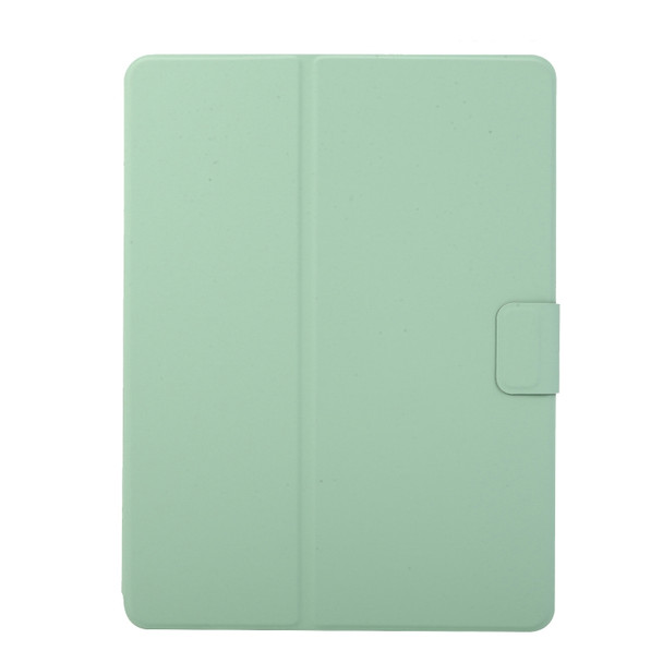 For iPad 9.7 (2018) / (2017) Electric Pressed Texture Horizontal Flip Leather Case with Holder & Pen Slot(Mint Green)