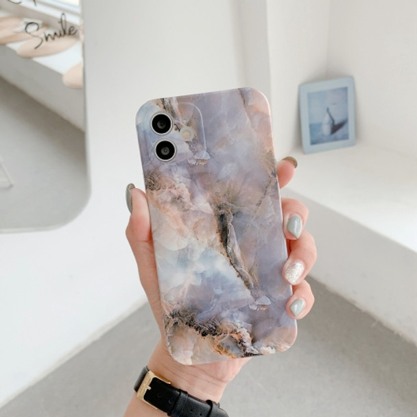 Agate Marble Pattern Protective Case For iPhone 11 Pro(Blue)