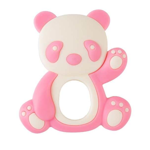 XM001 4 PCS Baby Silicone Teethers Children Soothing Teethers Maternal and Infant Products(Pink)